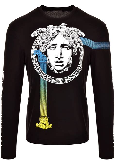 t shirt versace|versace long sleeve t shirts.